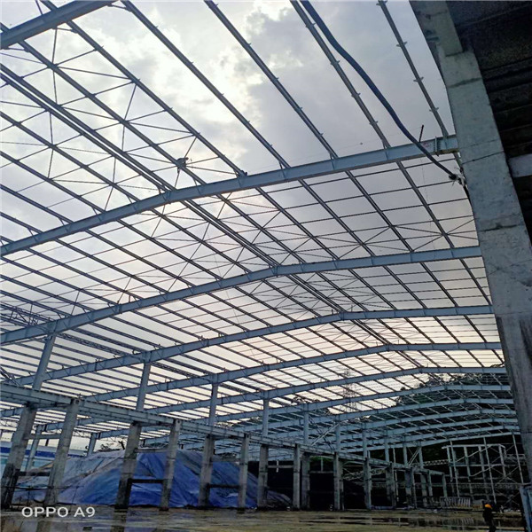 Steel Structure Raw Material Shed